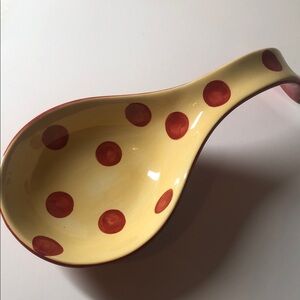 Gail Pittman Polkadots southern living at home spoon rest